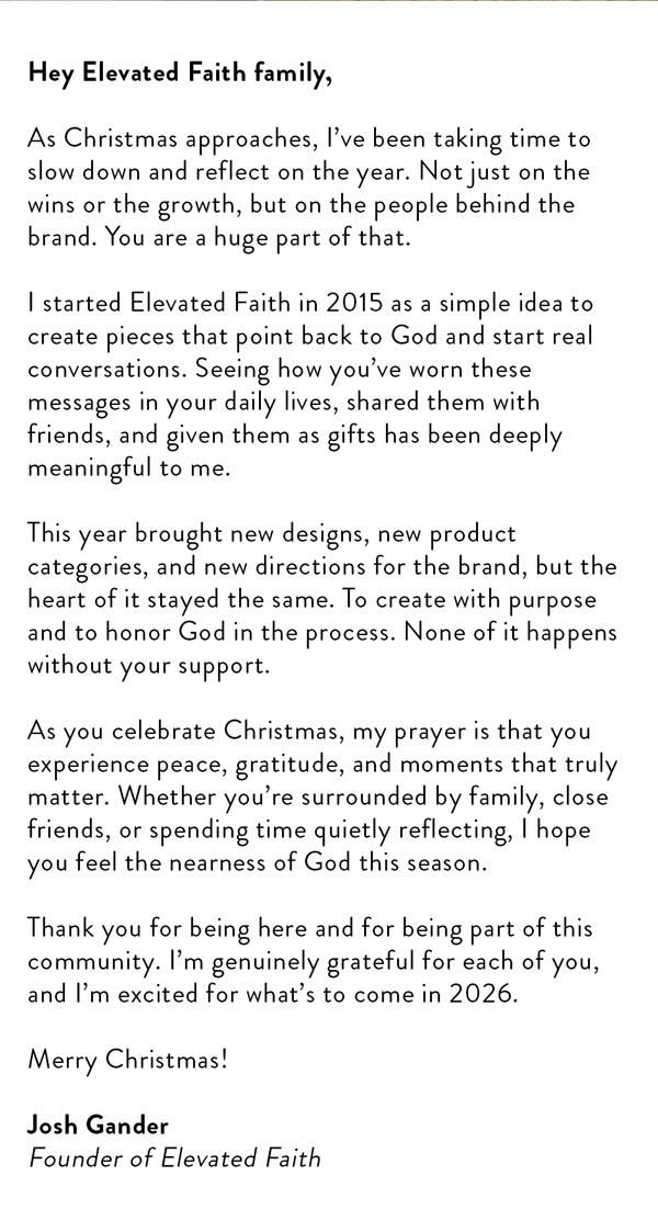 Merry Christmas, EF fam! 
