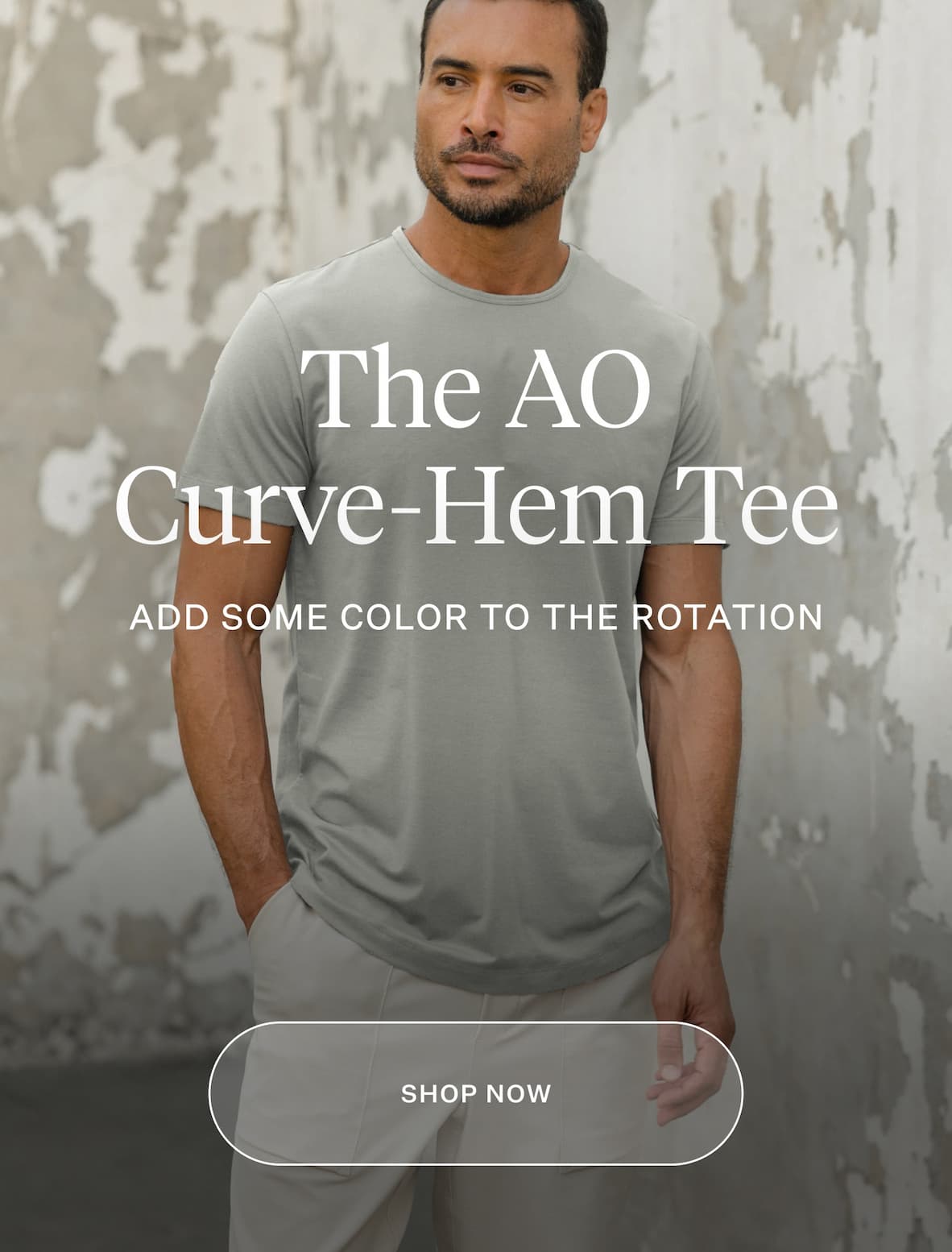 The AO Curve-Hem Tee