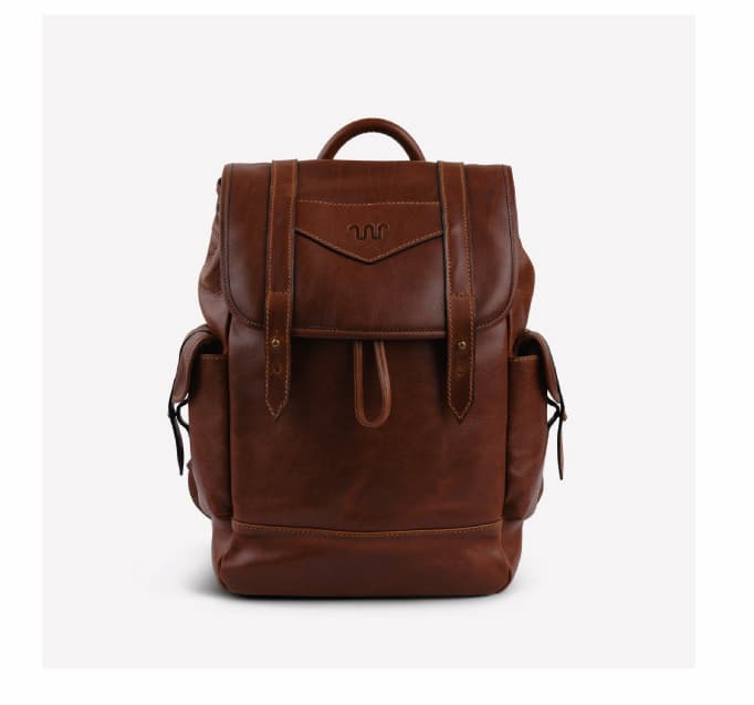 Kineño Leather Backpack