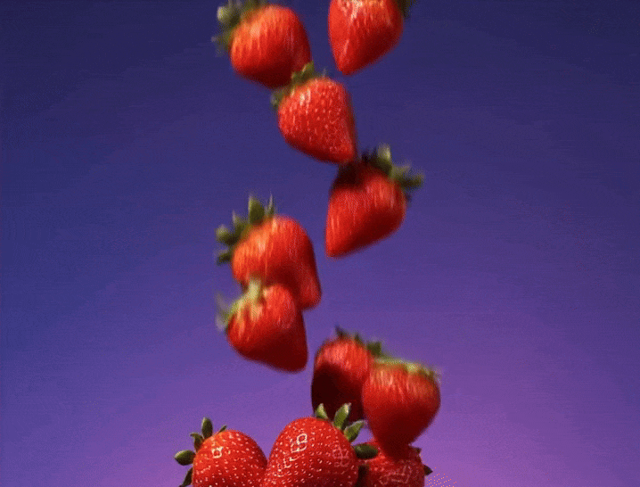Strawberries dropping
