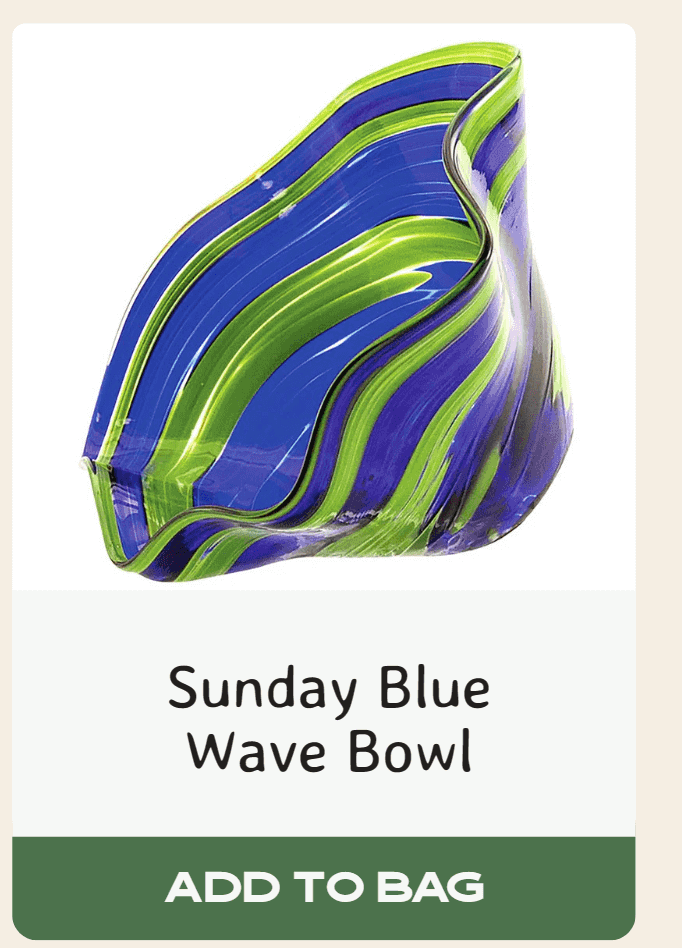 Sunday Blue Wave Bowl