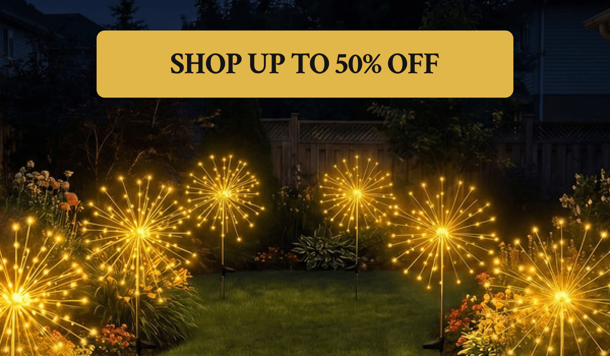 SHOP UP TO 50% OFF