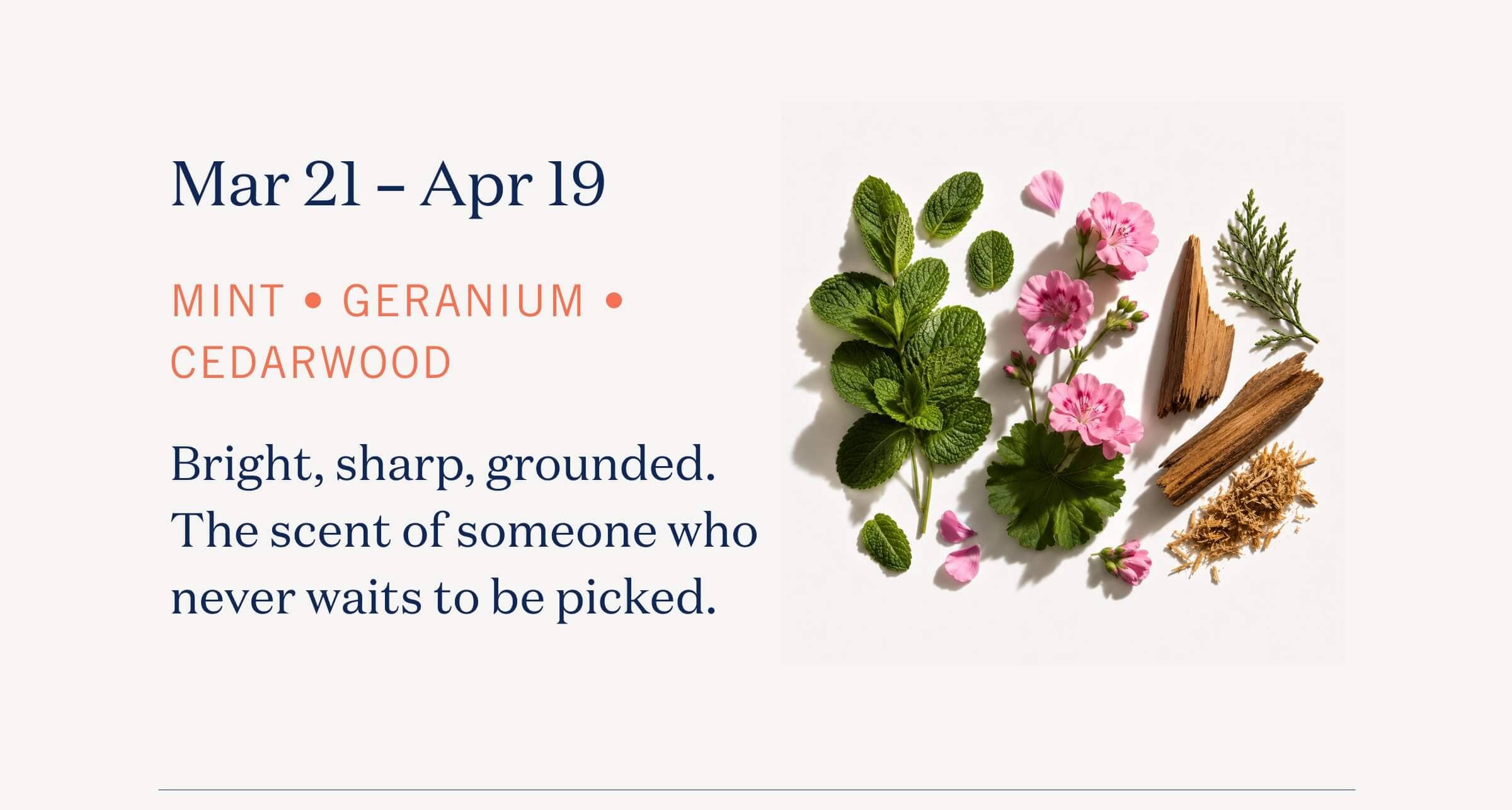 Mar 21 – Apr 19