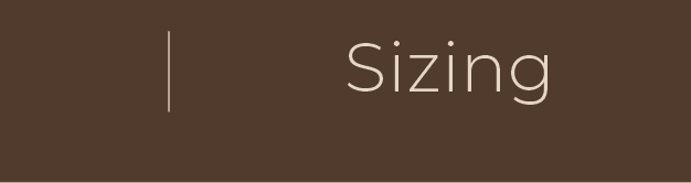 Sizing