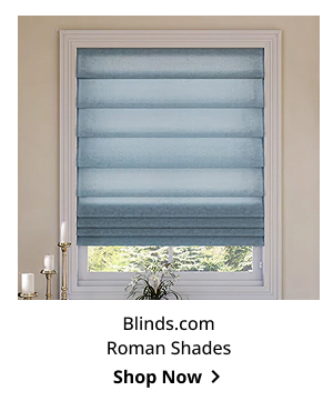 Blinds.com Roman Shades | Shop Now >