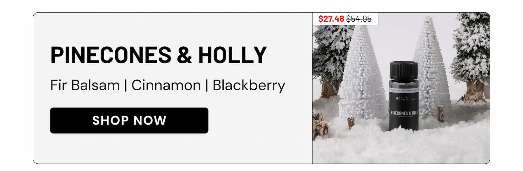 PINECONES & HOLLY