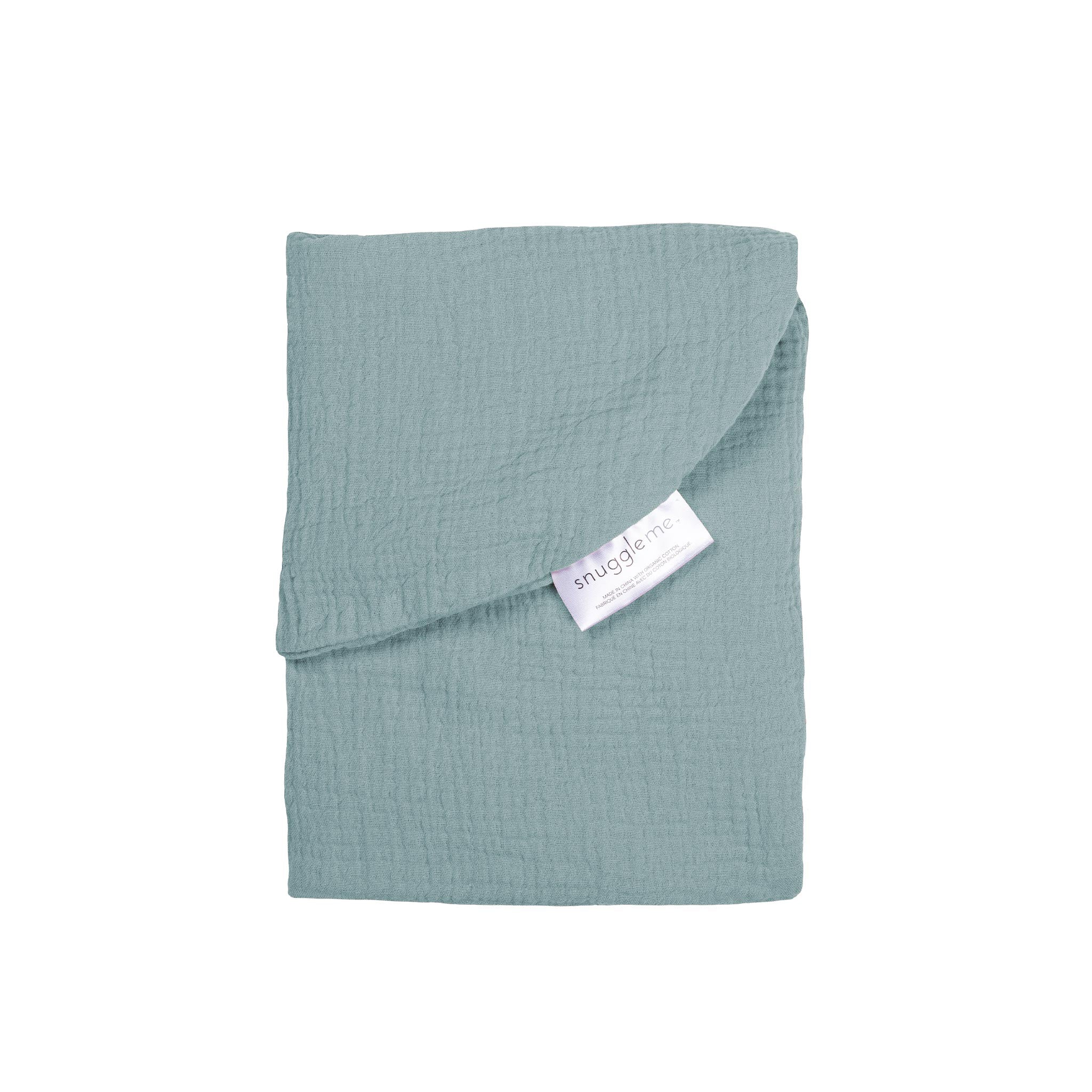 Image of Lounger Curve Muslin Cover | Slate