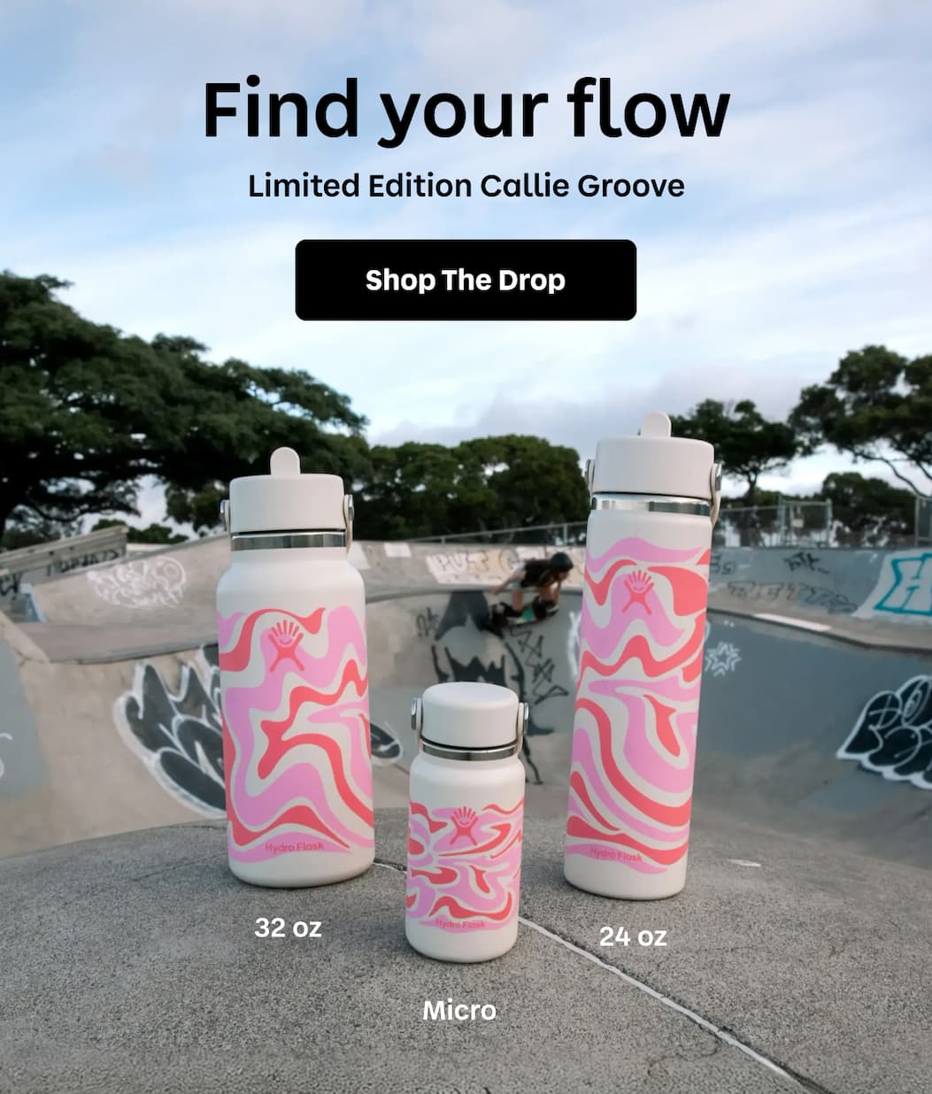 Find your flow. Limited Edition Callie Groove | Shop The Drop