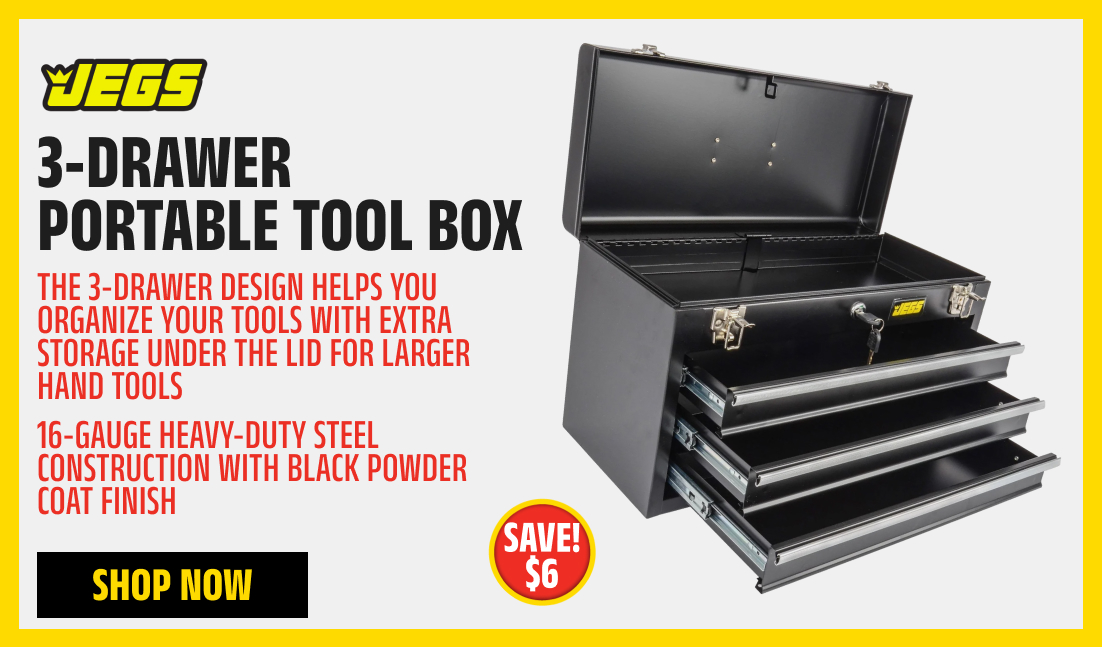 3-Drawer Portable Tool Box