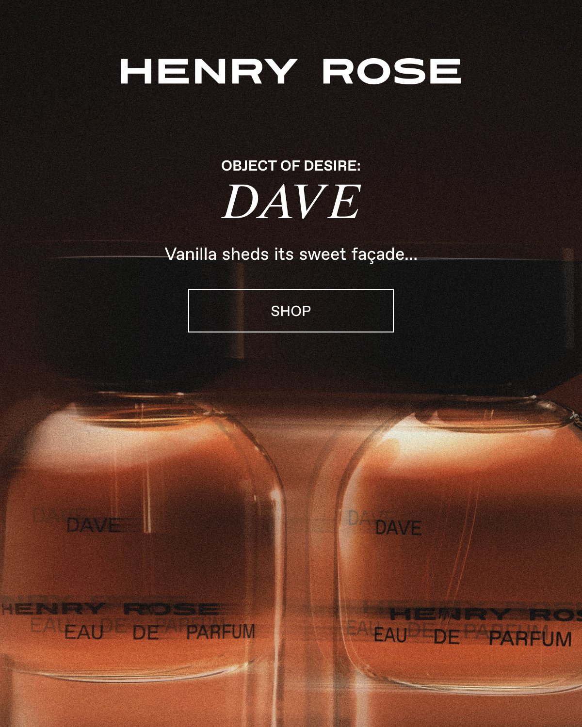 The object of desire: Dave by Henry Rose