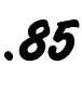 centsamount85