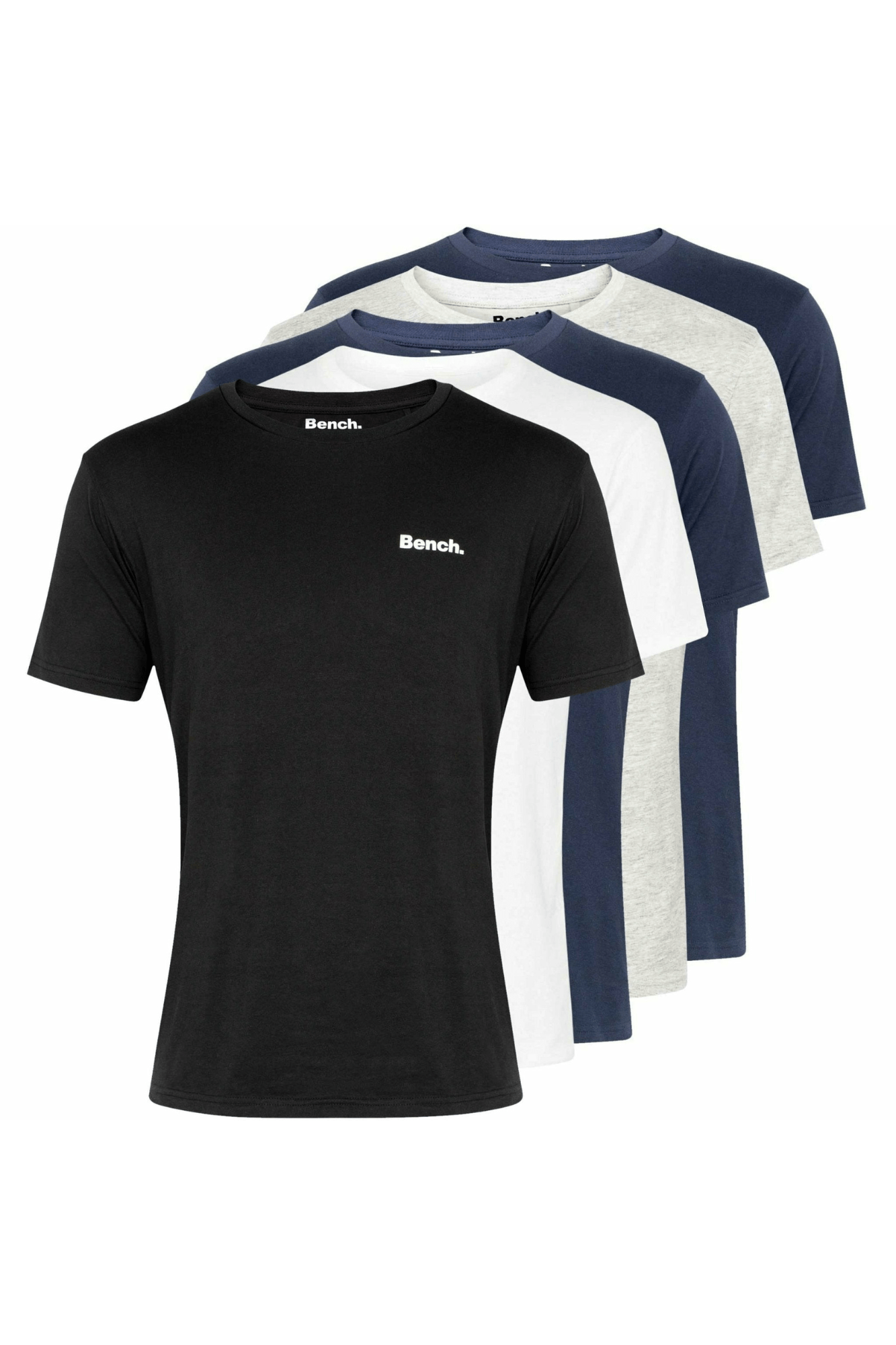 Image of Mens 'JOSH' 5 Pack T-Shirts - ASSORTED