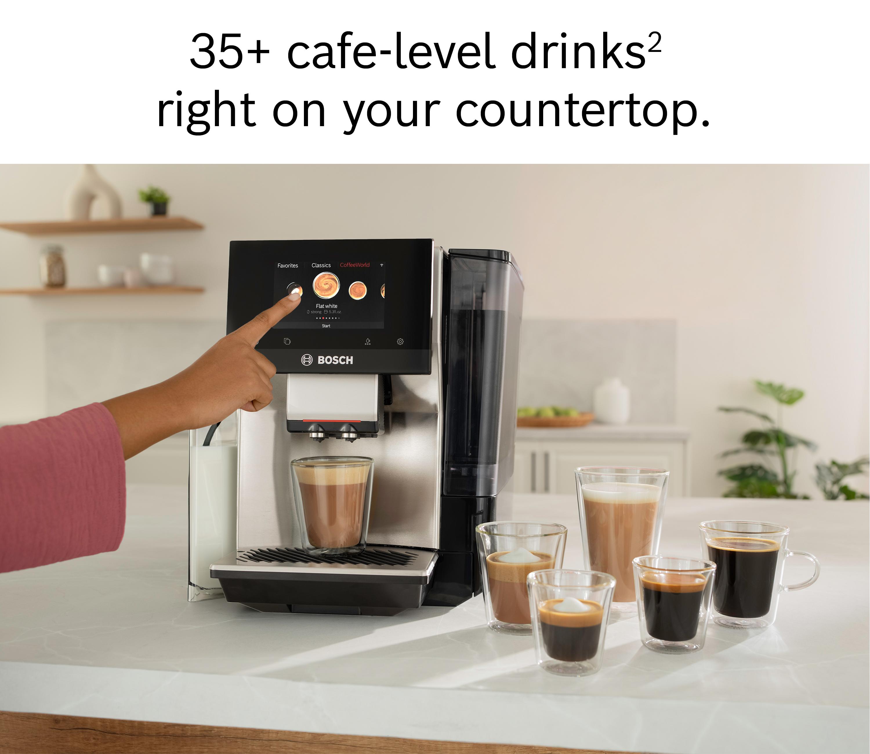 Espresso machine 35+ cafe-level drinks right on your countertop