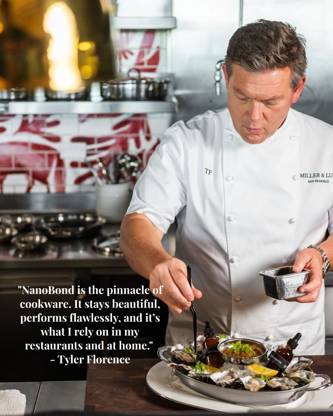 Chef Tyler Florence with NanoBond quote