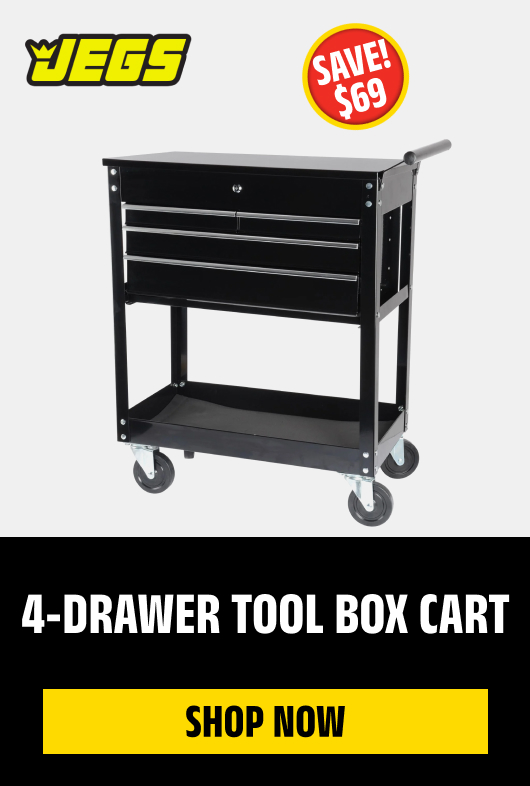 4-Drawer Tool Box Cart