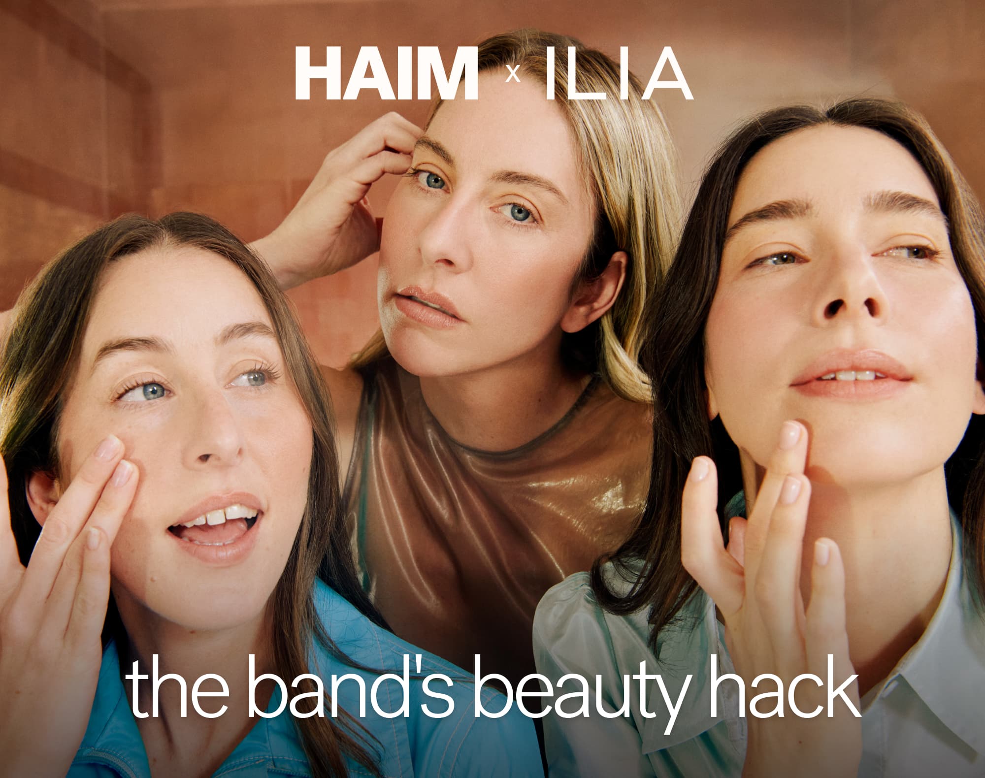 haim x The Band's Beauty Hack
