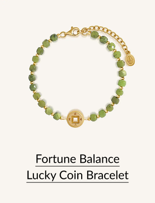 Fortune Balance Lucky Coin Bracelet