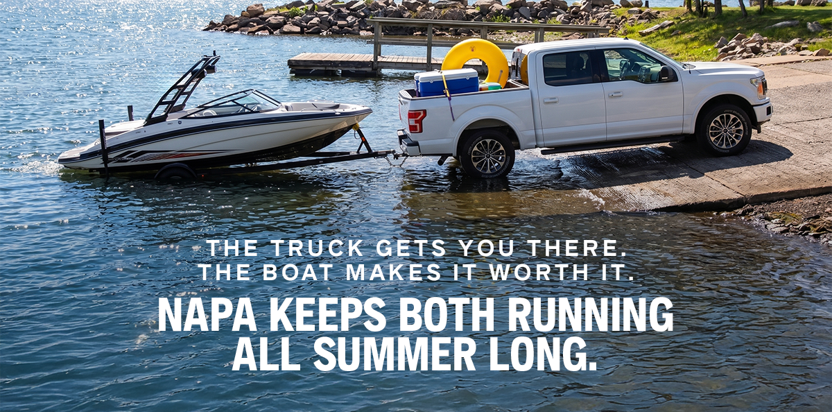 The Truck Gets You There. The Boat Makes It Worth It. 