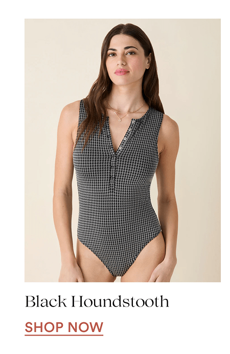 BLACK HOUNDSTOOTH  [SHOP NOW]