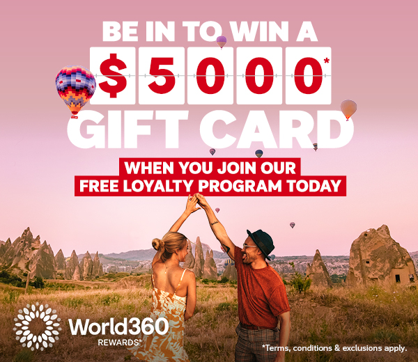 BE IN TO WIN A $5,000 GIFT CARD*