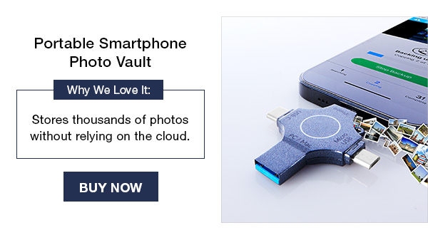 Portable Smartphone Photo Vault