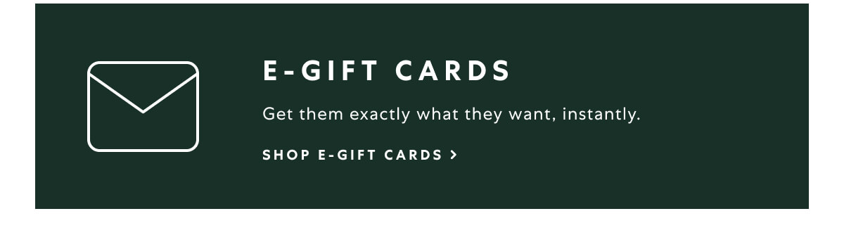 E-GIFT CARDS