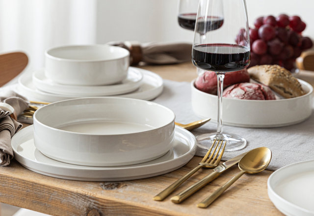 White Dinnerware