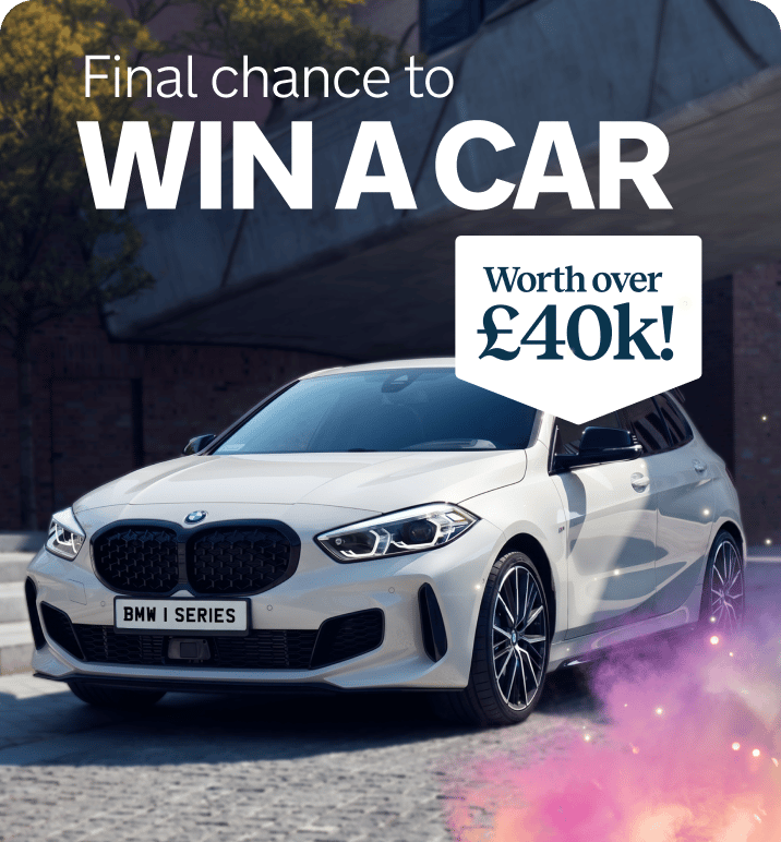 Final chance to win a car worth over £40K