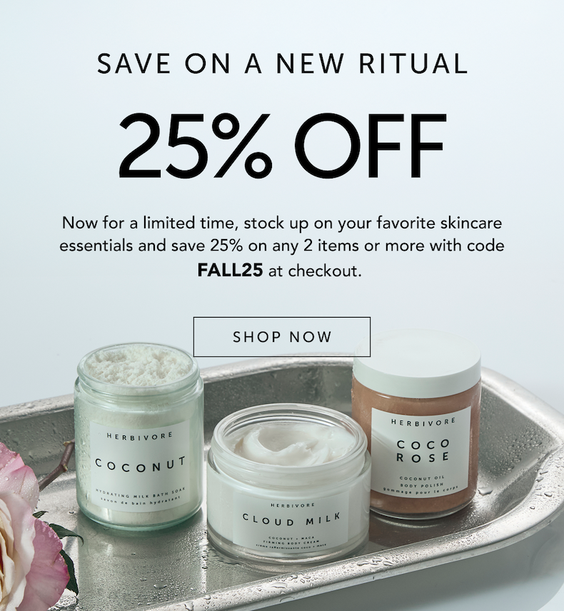 2+ for 25% Off - 25% off your order when you buy 2+ products - Coconut Ritual