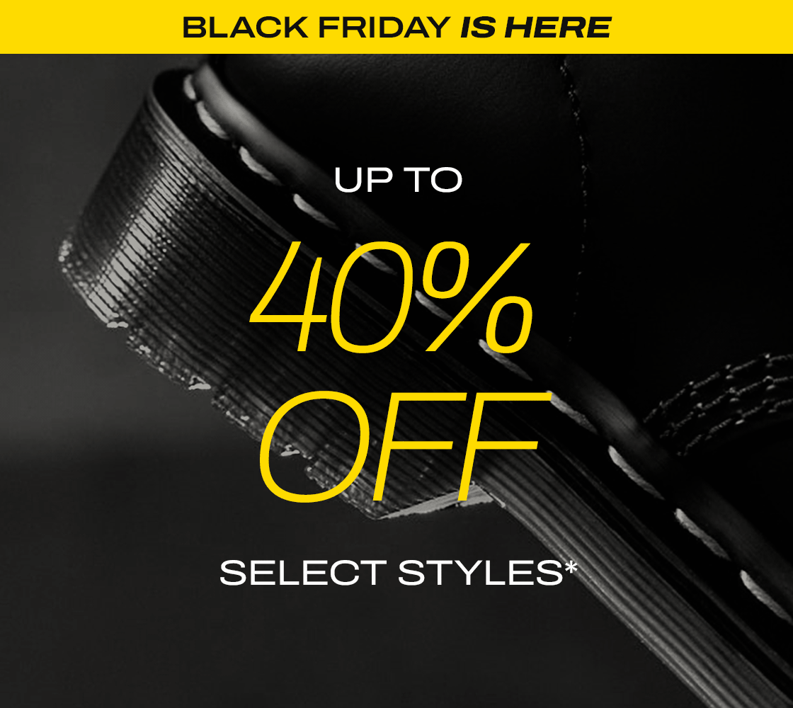 Shop Black Friday up to 40% off select styles