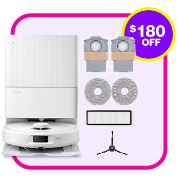 Roborock Qrevo MaxV Robot Vacuum and Mop with 7,000 Pa Suction Power