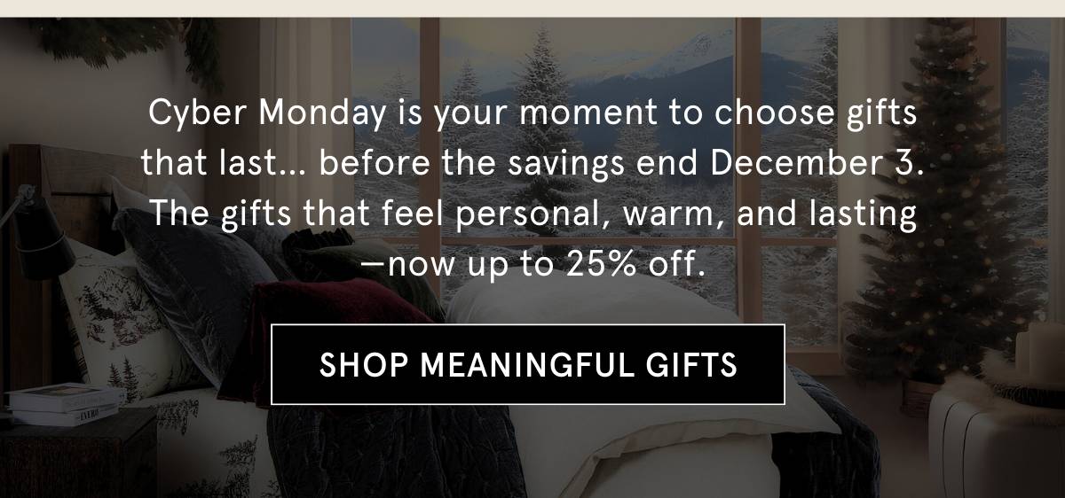 SHOP MEANINGFUL GIFTS >
