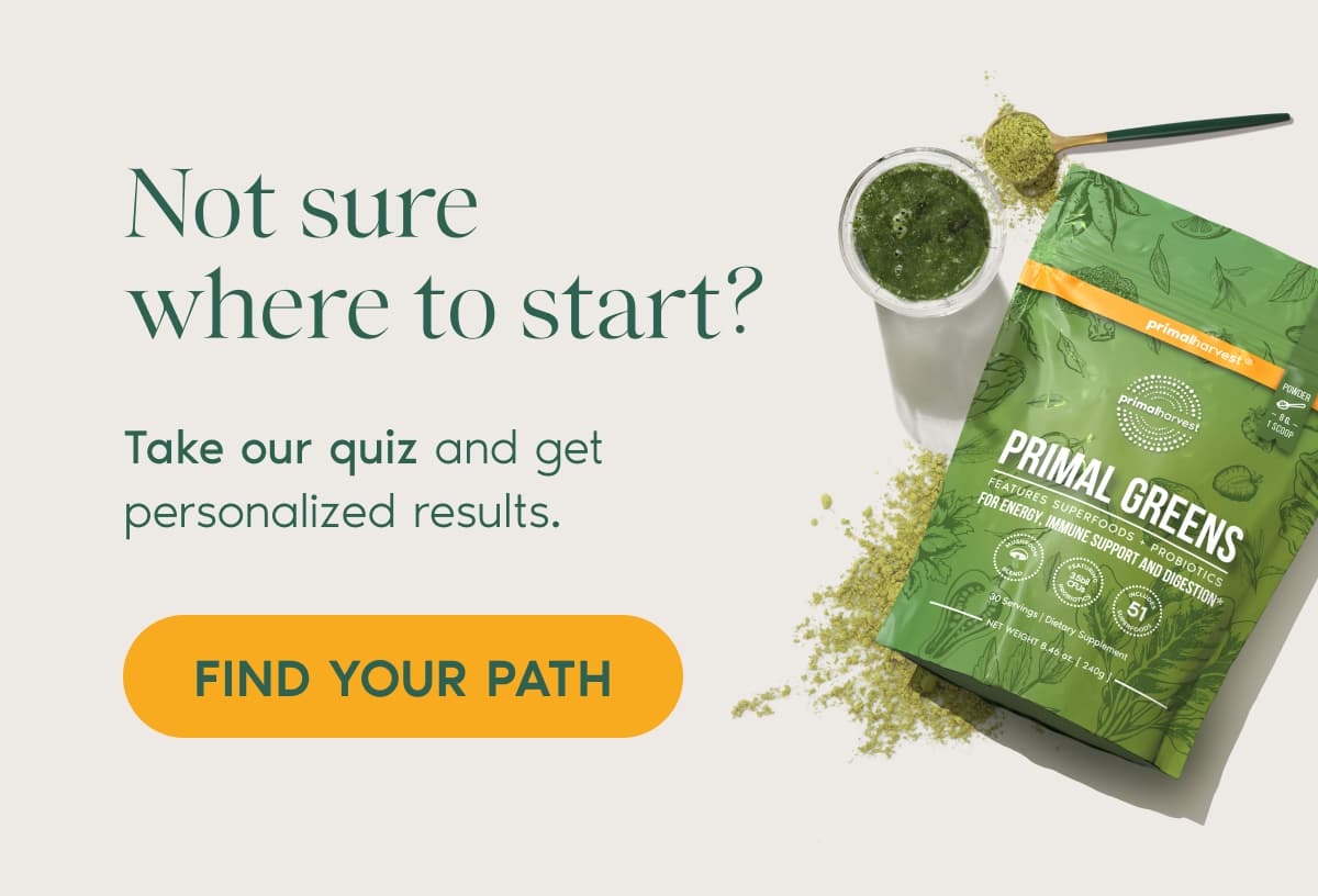 Not sure where to start? | Take our quiz and get personalized results. | find your path