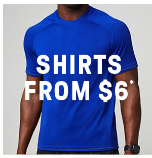 SHIRTS FROM $6