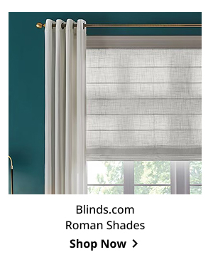 Blinds.com Roman Shades | Shop Now >