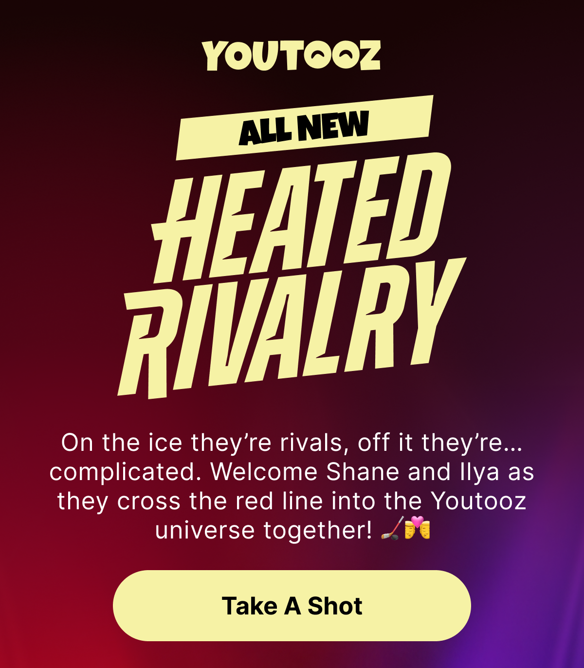 All New Heated Rivalry – On the ice they’re rivals, off it they’re… complicated. | Welcome Shane and Ilya as they cross the red line into the Youtooz universe together! 🏒👨‍❤️‍💋‍👨
