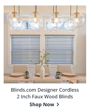 Blinds.com Designer Cordless 2 Inch Faux Wood Blinds | Shop Now >