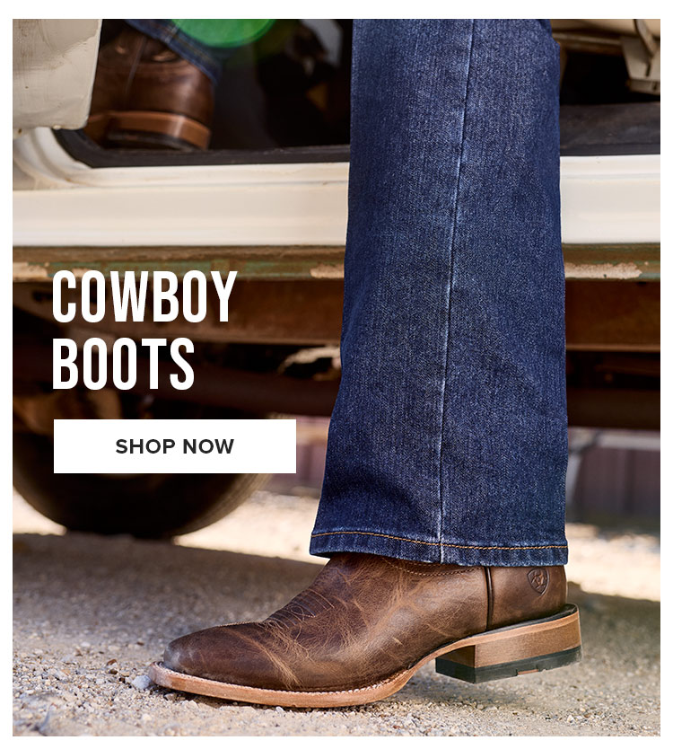 COWBOY BOOTS. SHOP NOW
