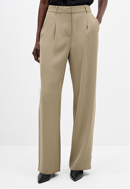 Vinnie Suiting Pleated Trousers