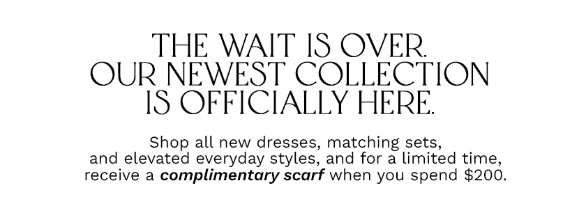 New Fall Arrivals