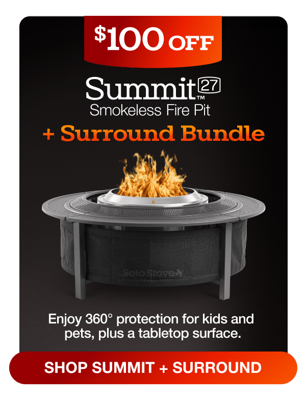 Summit 27 Fire Pit + Surround Bundle