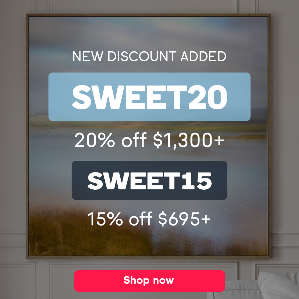 Get up to 15% off