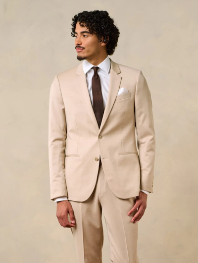 Essential Beige Suit Outfit