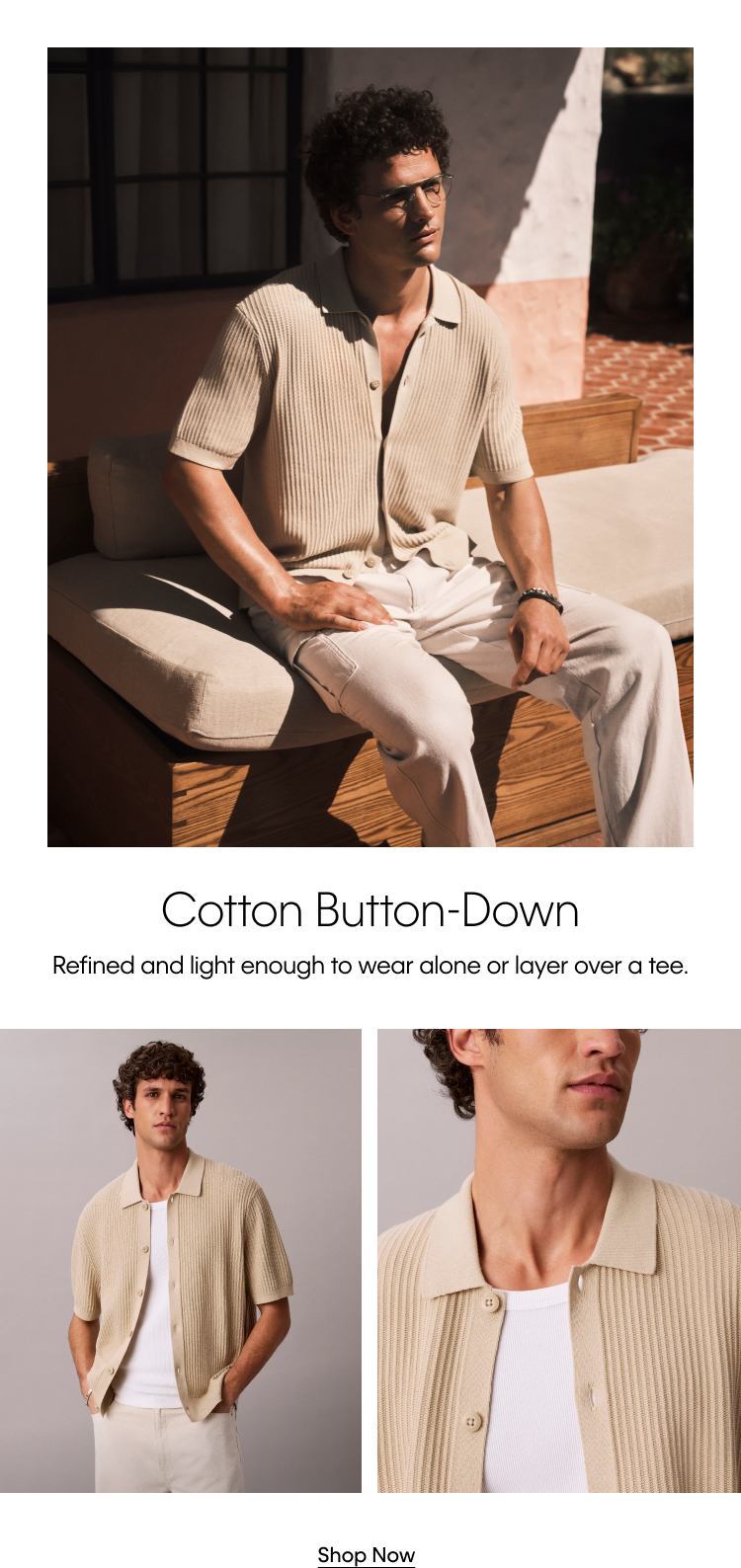 cotton-sweater-button-down-shirt
