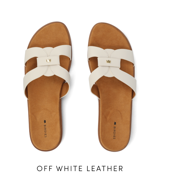 Off White Leather