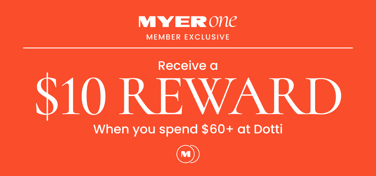 MyerOne Receive a $10 REWARD When you spend $60+