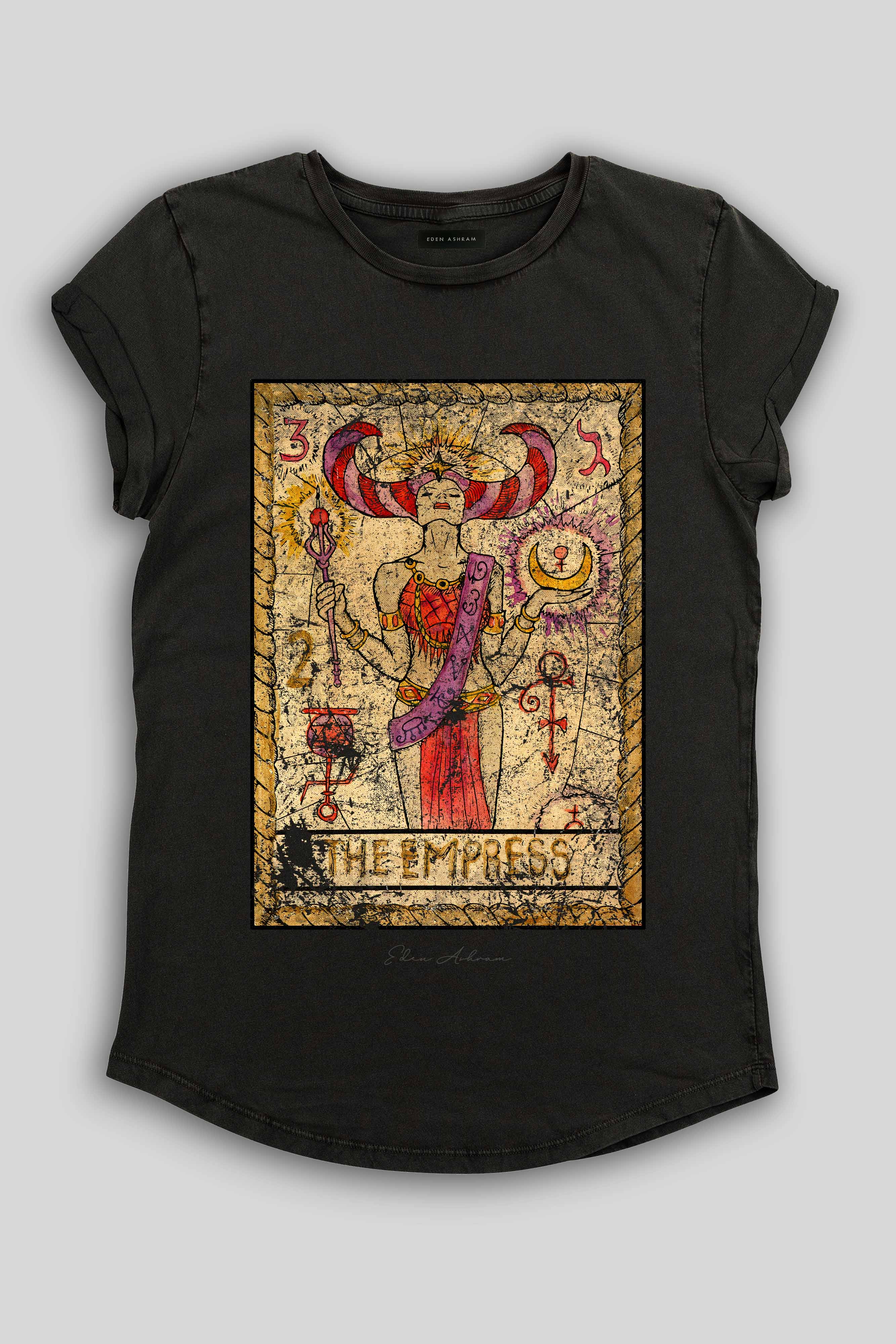 Image of The Empress Rolled Sleeve T-Shirt