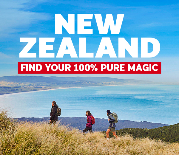 FIND YOUR 100% PURE MAGIC IN NEW ZEALAND!