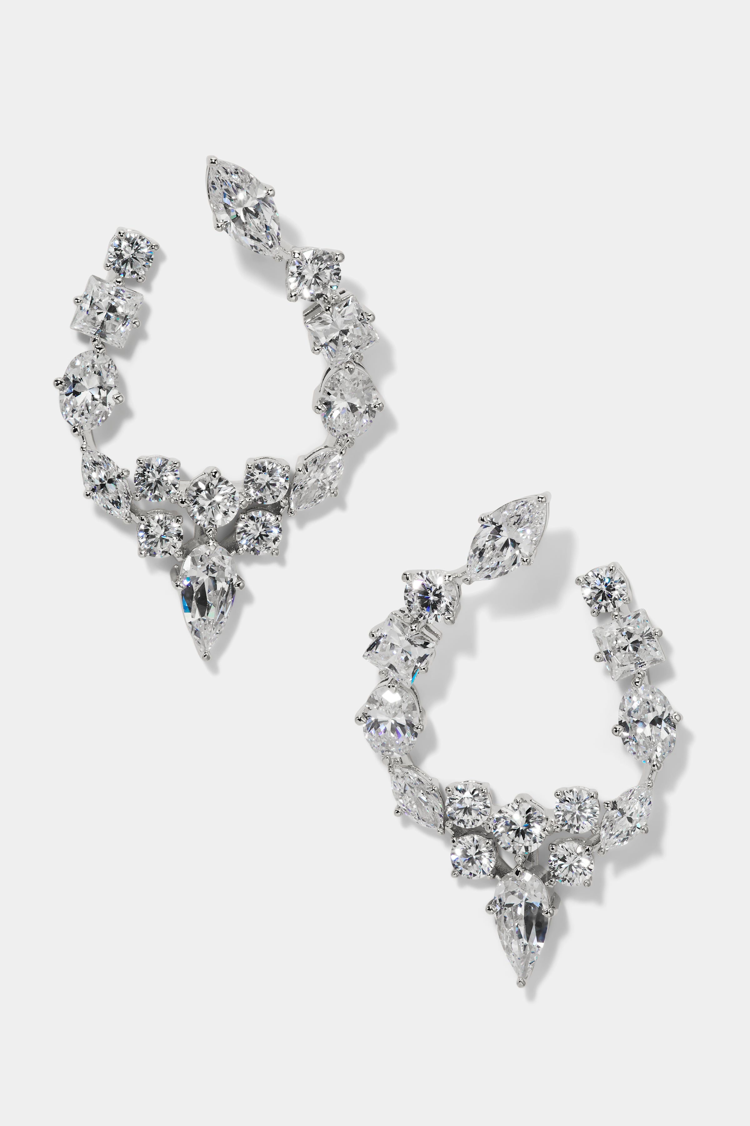 Image of RIVIERA FRONTBACK EARRINGS