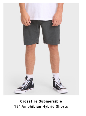 Crossfire Submersible 19" Amphibian Hybrid Shorts